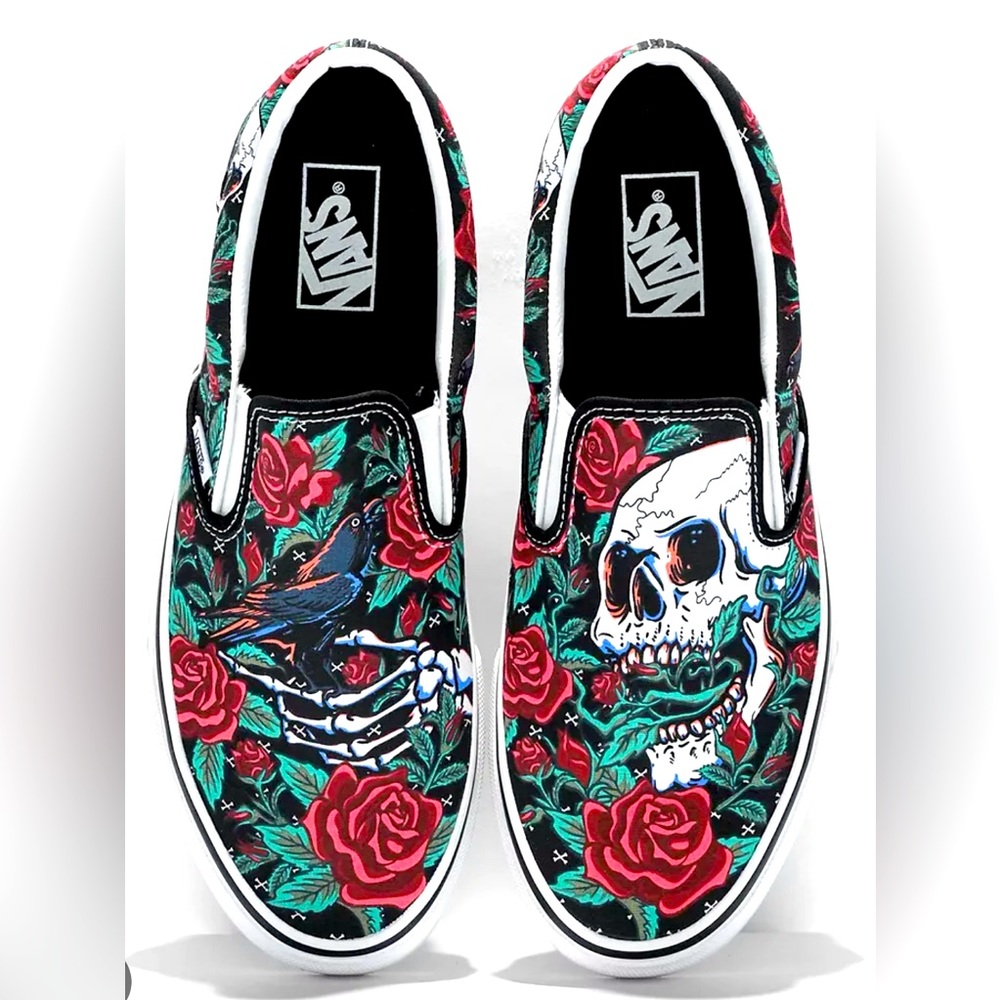 NWT in the box size 10.5 Vans slip-on skate shoe.
